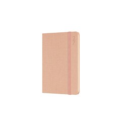 Debden Designer Pocket Diary D36 Week To View Textured Peach