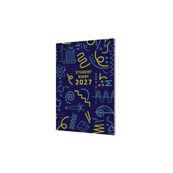 Collins Colplan Student Diary A5 Week To View Perfect Bound Geo Triangle