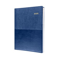 Collins Vanessa Diary A4 Day To Page Blue