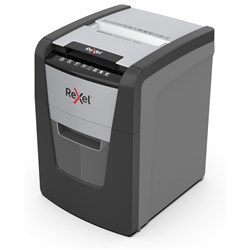 Rexel Optimum Autofeed+ 100X Cross-Cut Shredder Black 