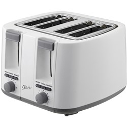 Nero 4 Slice Toaster White  