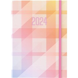 Collins Amara Diary A5 Week To View Pink