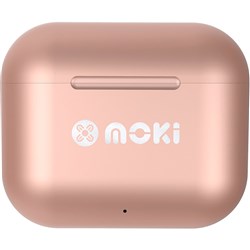 Moki MokiPods True Wireless Stereo Earbuds Rose Gold 