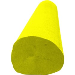 Rainbow Crepe Log 500mm x 25m Yellow  