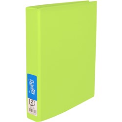 Bantex Fruits Binder A4 2D Ring 25mm PVC Lime