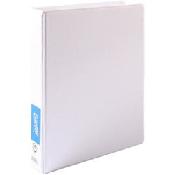 Bantex Insert Binder Standard A4 4D Ring 25mm White