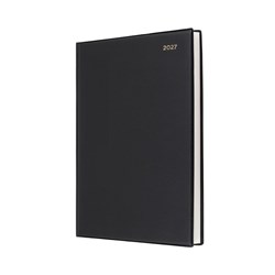 Collins Belmont Desk Diary A4 Day To Page Black 
