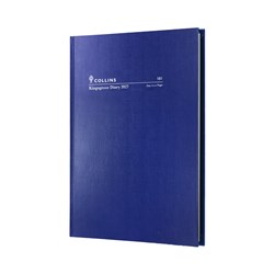 Collins Kingsgrove Diary A5 Day To Page Blue 