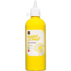 EC Fabric And Craft Paint 500ml Yellow 