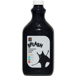 EC Classroom Splash Paint 2 Litres Liquorice 