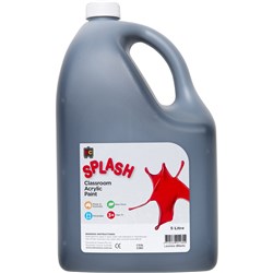 EC Classroom Splash Paint 5 Litres Liquorice 