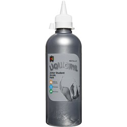 EC Liquicryl Paint 500ml Metallic Silver 