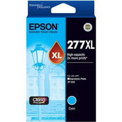 Epson 277 High Yield Cyan Ink Cartridge 740 Pages 