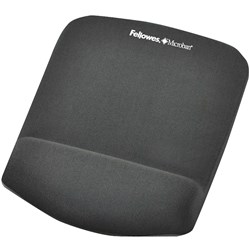 Fellowes PlushTouch  Mouse Pad Wrist Rest  Graphite