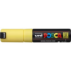 Uni Posca Paint Marker PC-8K  Broad 8mm Chisel Tip  Yellow