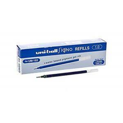 UNIBALL REFILL UM153 BROAD Blue 