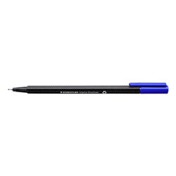 Staedtler 334 Triplus Fineliners 0.3mm Blue Pack of 10