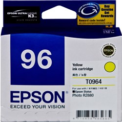 Epson T0964 UltraChrome K3 Ink With Vivid Magenta Ink Cartridge Yellow