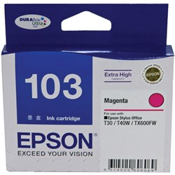 Epson 103 DURABrite Ultra Ink Cartridge Extra High Yield Magenta