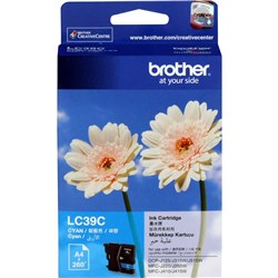 Brother LC-39C Ink Cartridge Cyan