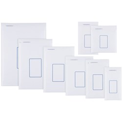 Jiffylite Sealed Air Size 6 Bubble Lined Mailing Bags 300 x 405mm White Carton Of 100