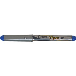 Pilot V Pen SVP-4M Fountain Pen Disposable  1.0mm Medium Blue