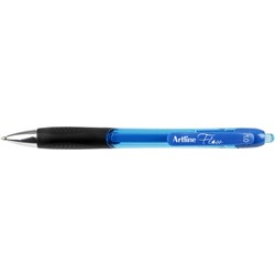 Artline Flow Pen Retractable Gel Ink 1mm Blue 