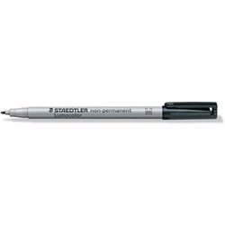 Staedtler 315 Lumocolor Marker Non-Perm Med 1mm Black  