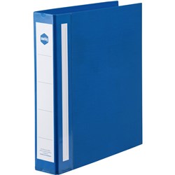 Marbig Enviro Deluxe Wide Capacity Binder A4 3D Ring 38mm Blue