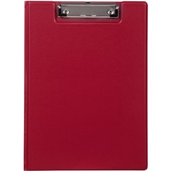 Marbig PVC Clipfolder A4 Red 