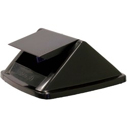 Italplast Swing Lid For Tidy Bin Black 