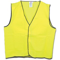 Maxisafe Hi-Vis Day Safety Vest Yellow Large