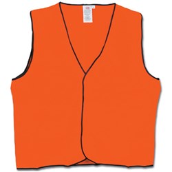 Maxisafe Hi-Vis Day Safety Vest Orange Extra Large