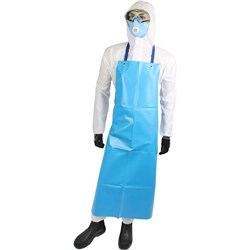 Maxisafe PVC Apron Blue 820x1200mm