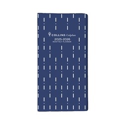 Collins Colplan Planner Diary  B6/7 2 Years Month To View Blue