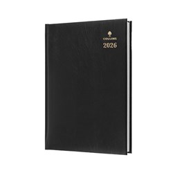 Collins Sterling Diary A4 Day To Page Black 