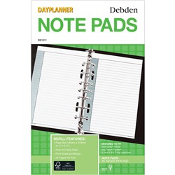 Debden Dayplanner Refill Note Pads (2 Pack) Desk Edition 216x140mm