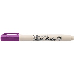 Artline Supreme Brush Markers Magenta Box Of 12 