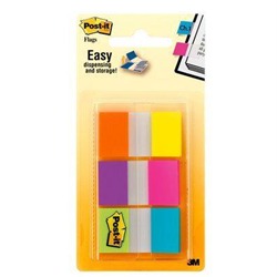 Post-it Flags Bright Colours 25x43mm 3/pk, 680-EG-ALT